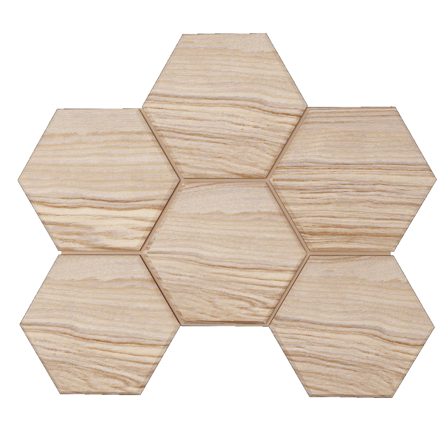 Мозаика Amities SI03 Hexagon 25x28,5x10 непол.