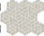 Мозаика Italon Метрополис Абсолют Сильвер Айкон 28,6х34,7 (620110000155)