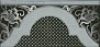 Керамическая плитка Kerama Marazzi Декор Фрагонар чёрный 7,4х15 HGD\B266\16072